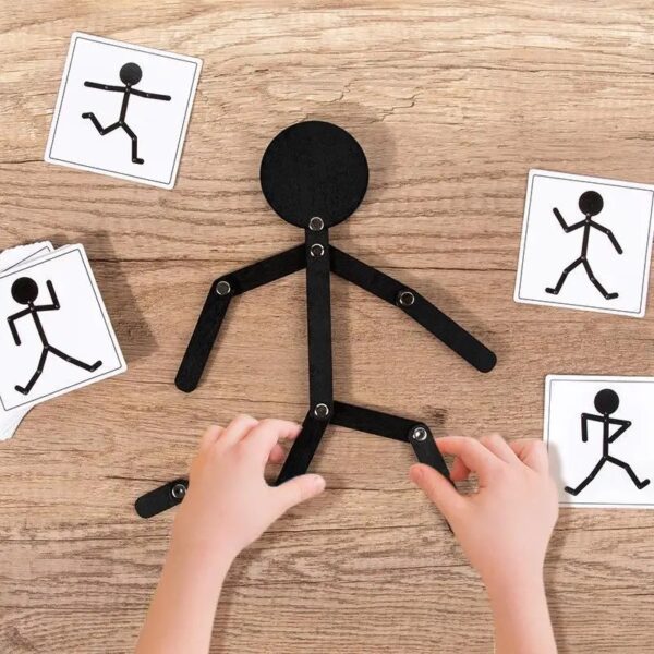 Wooden Man Puzzle Toy